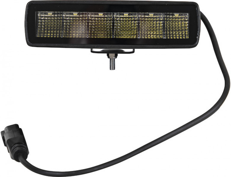 Image of Edgeless 6 Inch Wide LED Flood Light - Rectangular Lens from Buyers Products. Part number: 1492235