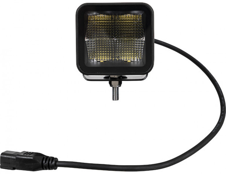 Image of Ultra Bright Edgeless 3 Inch Wide Flood Light - Square Lens from Buyers Products. Part number: 1492236