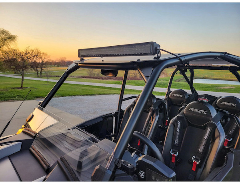 Image of Edgeless Ultra Bright Combination Spot-Flood LED Light Bar - Dual Row, 8 Inch Width from Buyers Products. Part number: 1492260