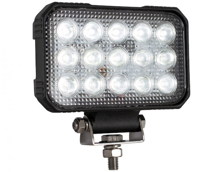 Image of Ultra Bright 6 Inch Wide Rectangular LED Spot Light from Buyers Products. Part number: 1492290