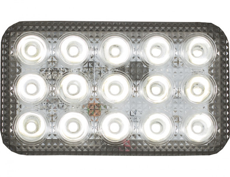 Image of Ultra Bright 6 Inch Wide Rectangular LED Spot Light from Buyers Products. Part number: 1492290