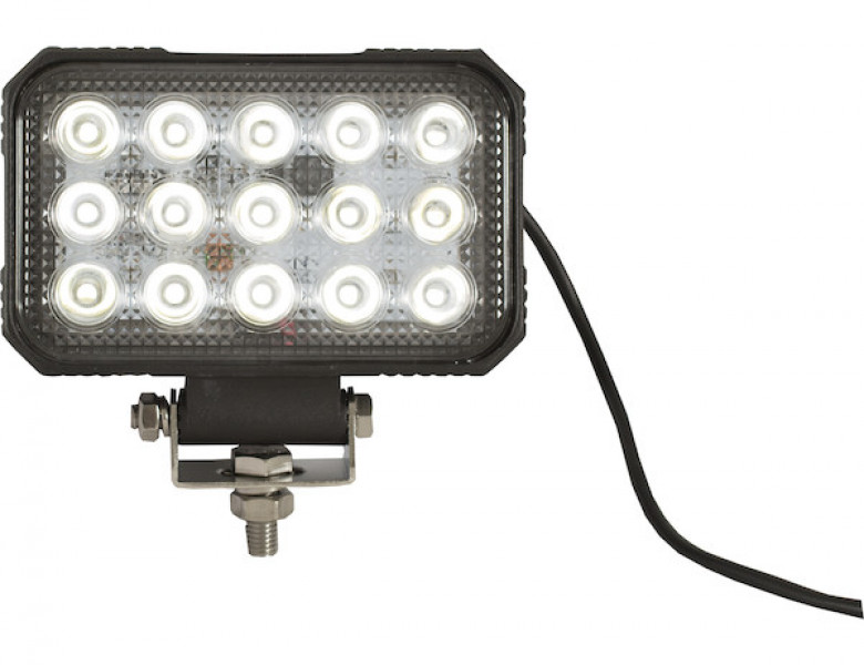 Image of Ultra Bright 6 Inch Wide Rectangular LED Spot Light from Buyers Products. Part number: 1492290