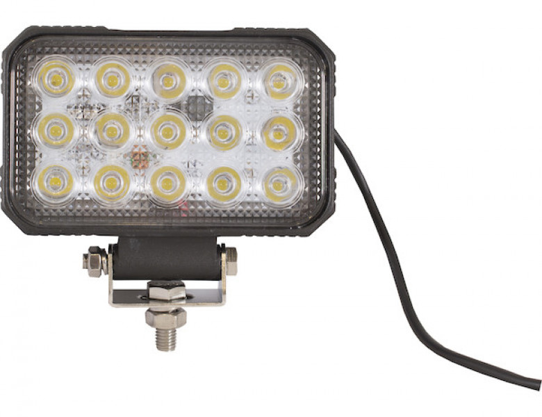 Image of Ultra Bright 6 Inch Wide Rectangular LED Spot Light from Buyers Products. Part number: 1492290