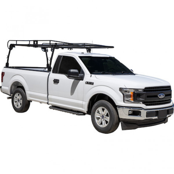 Image of 11-1/2 Foot Black Steel Truck Ladder Rack from Buyers Products. Part number: 1501150