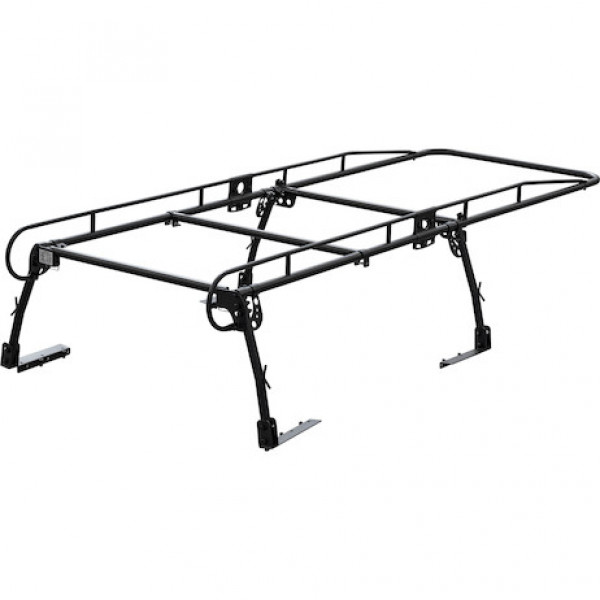 Image of 11-1/2 Foot Black Steel Truck Ladder Rack from Buyers Products. Part number: 1501150