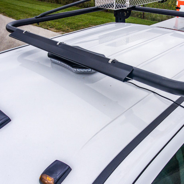 Image of Ladder Rack Wind Deflector Kit from Buyers Products. Part number: 1501193