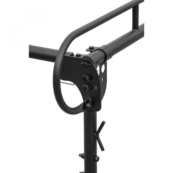 Image of 13-1/2 Foot Black Service Body Ladder Rack from Buyers Products. Part number: 1501250