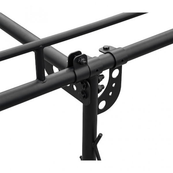 Image of 13-1/2 Foot Black Service Body Ladder Rack from Buyers Products. Part number: 1501250