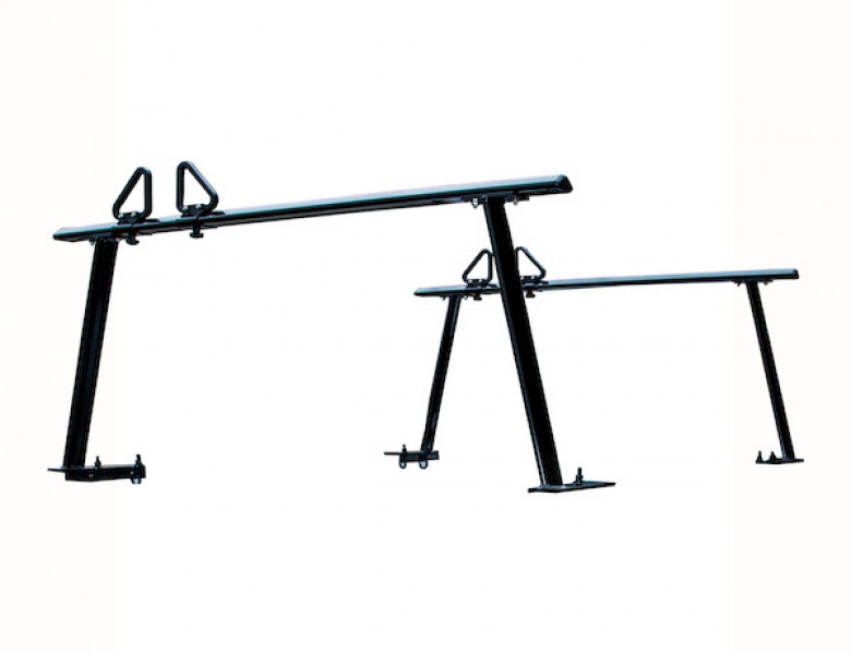 Image of Black Aluminum Truck Rack from Buyers Products. Part number: 1501680