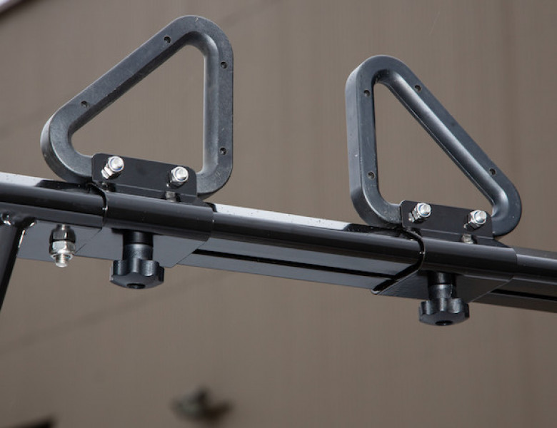 Image of Black Aluminum Truck Rack from Buyers Products. Part number: 1501680