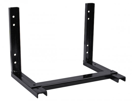 Image of 15x14-inch Black Steel Mounting Brackets For 24-inch and 36-inch Buyer Products Poly Truck Boxes from Buyers Products. Part number: 1701000