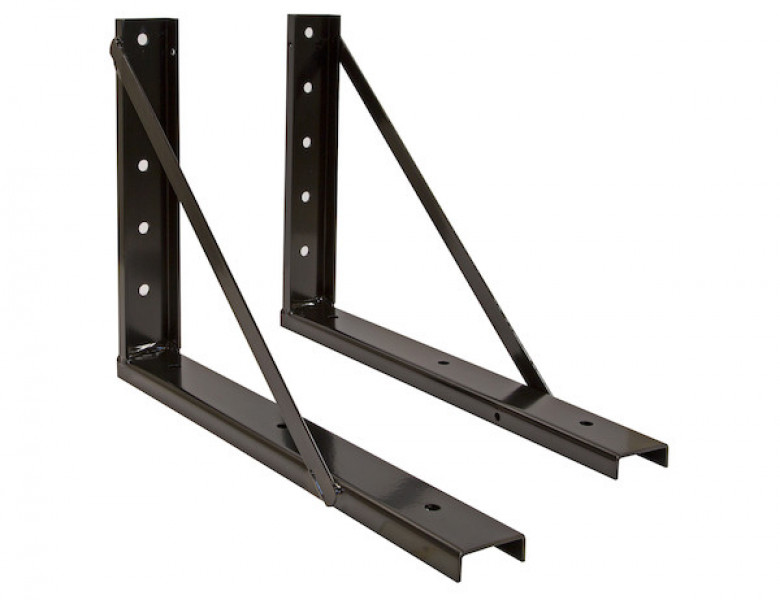 Image of 18x24 Inch Welded Black Formed Steel Mounting Brackets from Buyers Products. Part number: 1701011