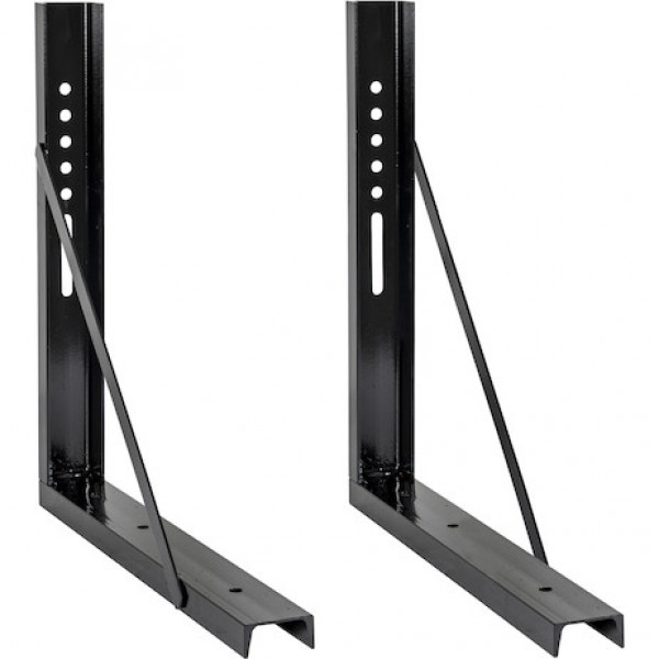 Image of 24x24 Inch Welded Black Structural Steel Mounting Brackets from Buyers Products. Part number: 1701015