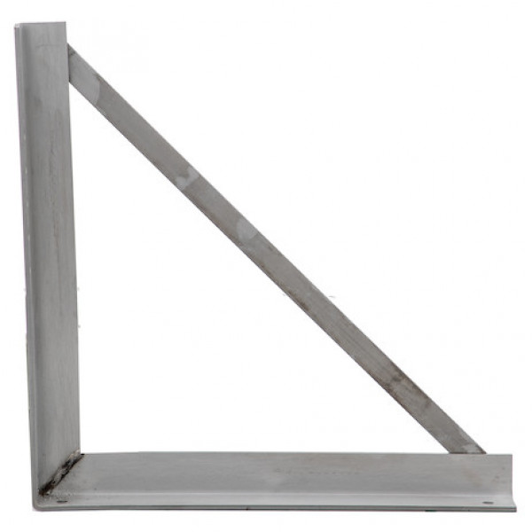 Image of 18x18 Inch Welded Stainless Steel Mounting Brackets from Buyers Products. Part number: 1701031