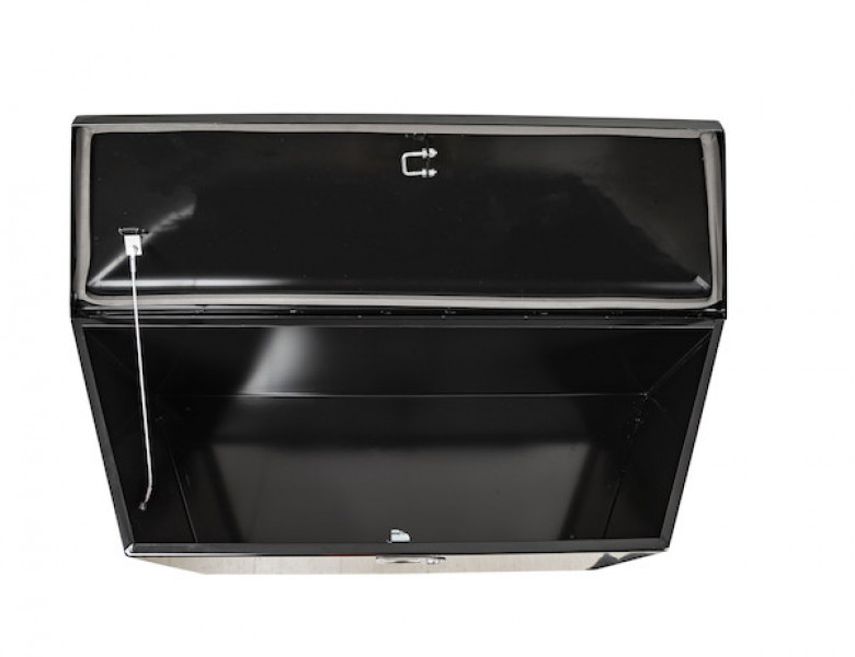 Image of 49 Inch Wide Gloss Black Steel Trailer Tongue Truck Box from Buyers Products. Part number: 1701285