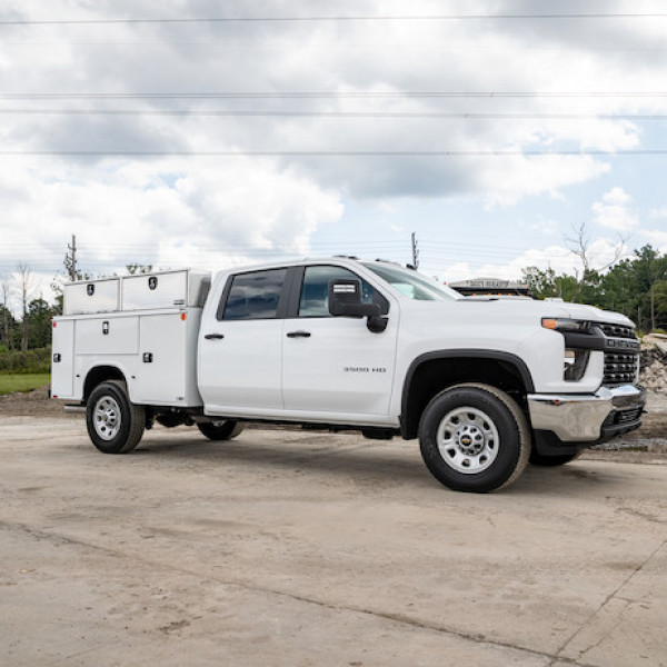 Image of 18x16x72 Inch Diamond Tread Aluminum Topsider Truck Box from Buyers Products. Part number: 1701563