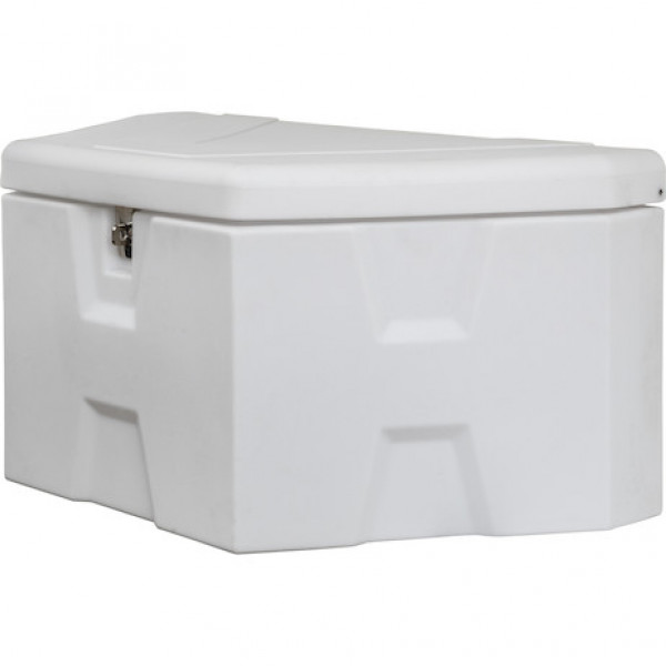 Image of 36 Inch Wide White Poly Trailer Tongue Truck Box from Buyers Products. Part number: 1701679