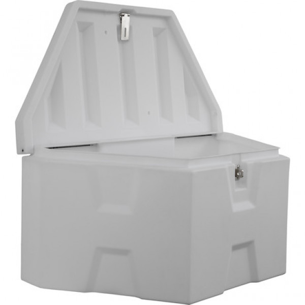 Image of 36 Inch Wide White Poly Trailer Tongue Truck Box from Buyers Products. Part number: 1701679