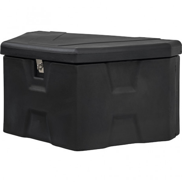 Image of 36 Inch Wide Black Poly Trailer Tongue Truck Box from Buyers Products. Part number: 1701680