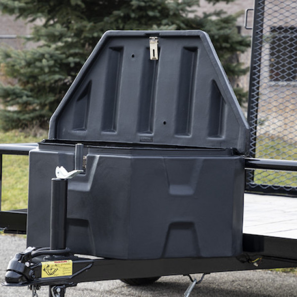 Image of 36 Inch Wide Black Poly Trailer Tongue Truck Box from Buyers Products. Part number: 1701680