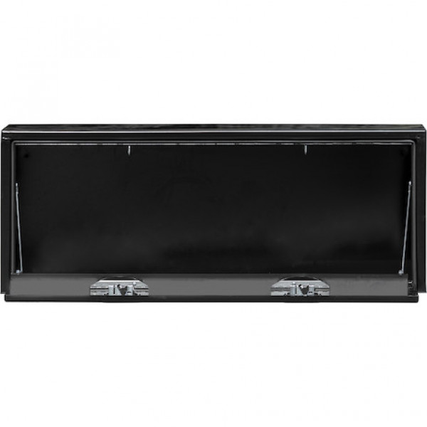 Image of 18x18x24 Inch Black Steel Underbody Truck Box With Paddle Latch from Buyers Products. Part number: 1702100