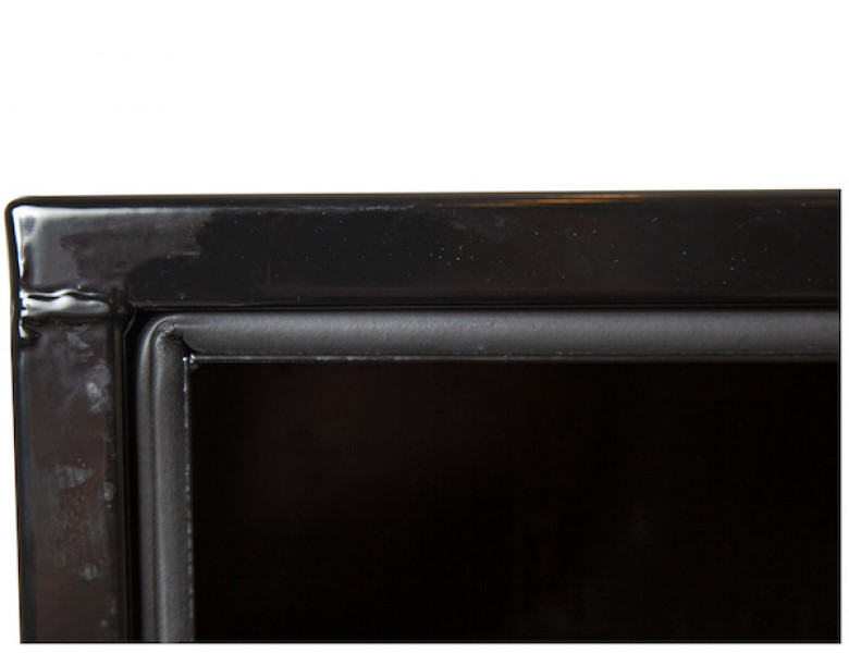 Image of 18x18x24 Inch Black Steel Underbody Truck Box With Paddle Latch from Buyers Products. Part number: 1702100