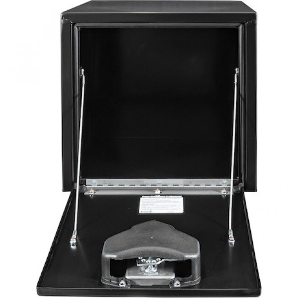 Image of 18x18x18 Inch Black Steel Underbody Truck Box from Buyers Products. Part number: 1702295