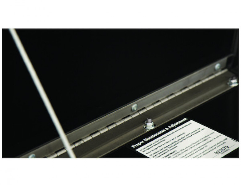 Image of 18x18x36 Inch Black Steel Underbody Truck Box from Buyers Products. Part number: 1702305