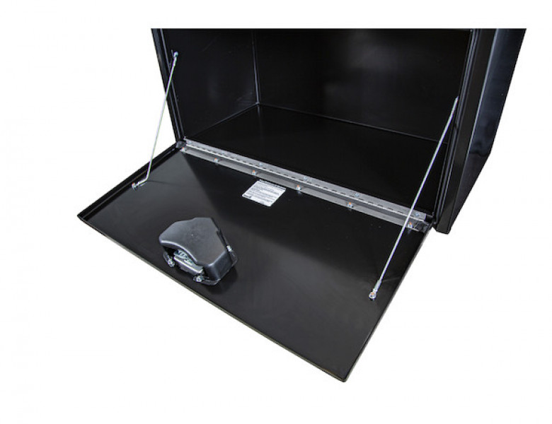 Image of 18x18x36 Inch Black Steel Underbody Truck Box from Buyers Products. Part number: 1702305
