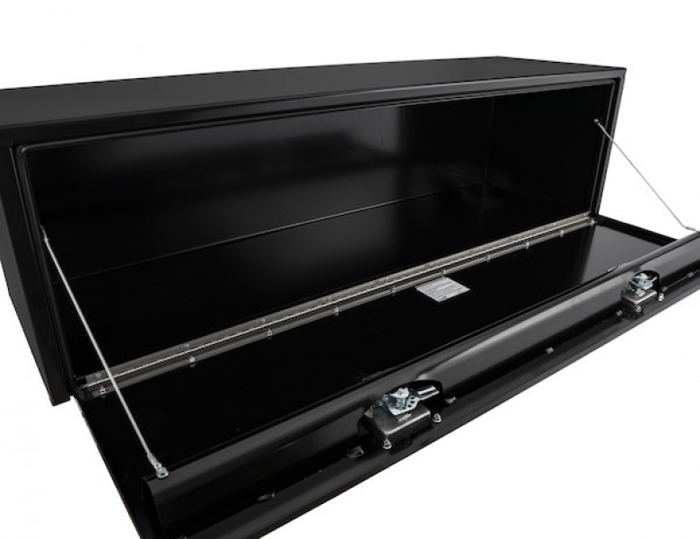 Image of 18x18x60 Inch Black Steel Underbody Truck Box from Buyers Products. Part number: 1702315