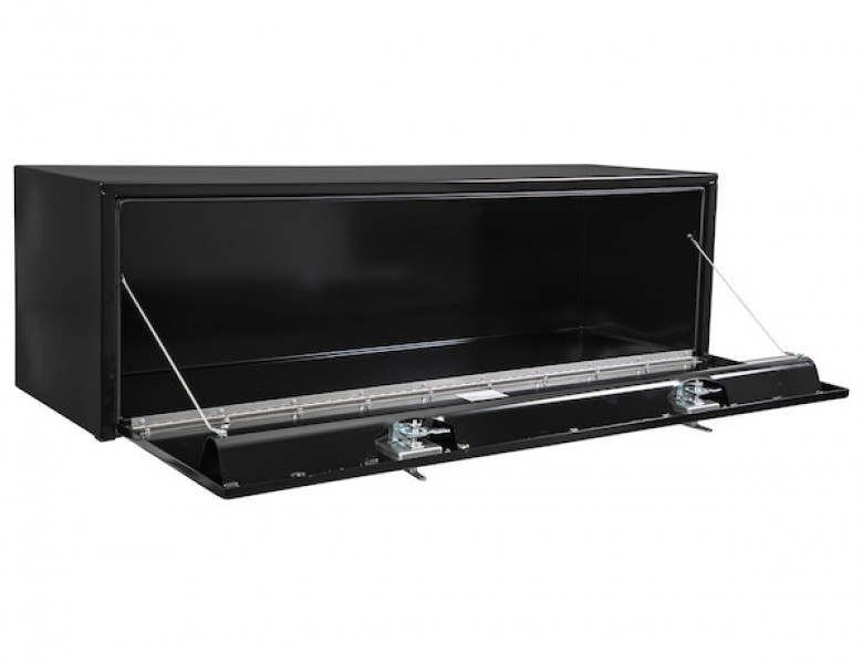 Image of 18x18x60 Inch Black Steel Underbody Truck Box from Buyers Products. Part number: 1702315