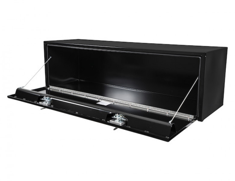 Image of 18x18x60 Inch Black Steel Underbody Truck Box from Buyers Products. Part number: 1702315