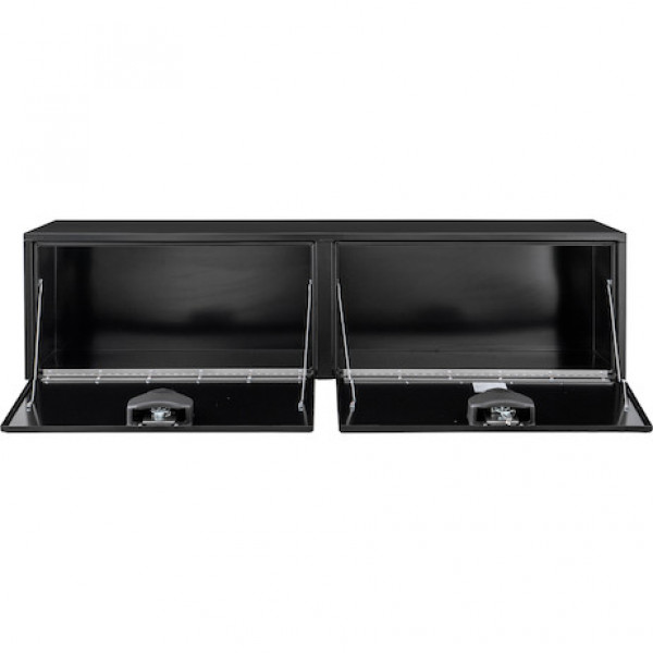 Image of 18x18x72 Inch Black Steel Underbody Truck Box from Buyers Products. Part number: 1702325