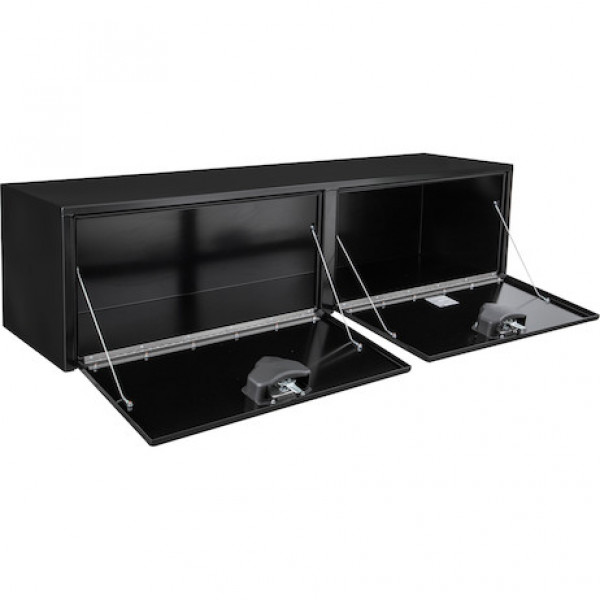 Image of 18x18x72 Inch Black Steel Underbody Truck Box from Buyers Products. Part number: 1702325