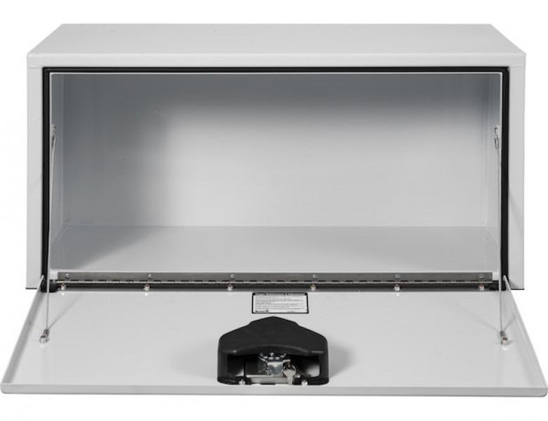 Image of 18x18x24 Inch White Steel Underbody Truck Box from Buyers Products. Part number: 1702400