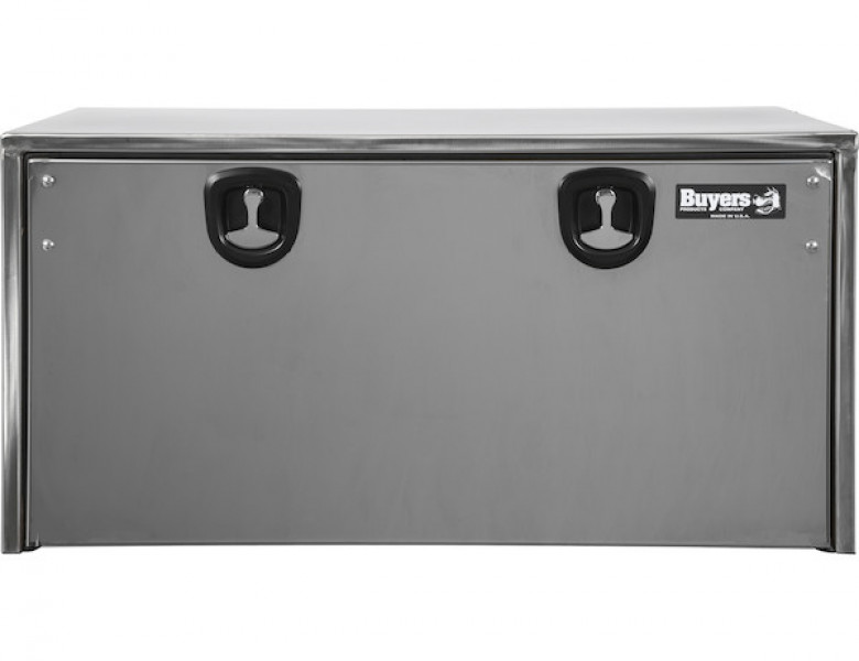 Image of 18x18x18 Stainless Steel Truck Box With Polished Stainless Steel Door from Buyers Products. Part number: 1702595