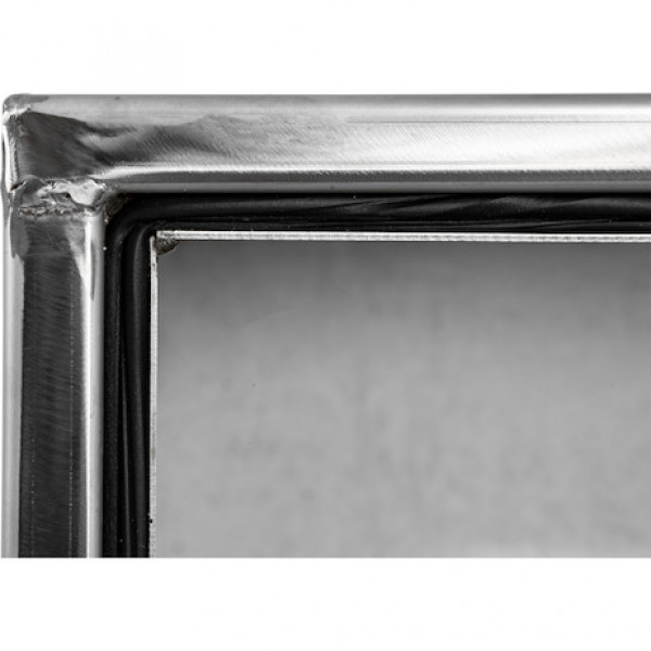 Image of 18x18x18 Stainless Steel Truck Box With Polished Stainless Steel Door from Buyers Products. Part number: 1702595