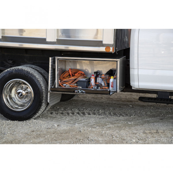 Image of 18x18x24 Stainless Steel Truck Box With Polished Stainless Steel Door from Buyers Products. Part number: 1702600