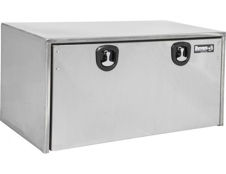 Image of 18x18x48 Stainless Steel Truck Box With Polished Stainless Steel Door from Buyers Products. Part number: 1702610