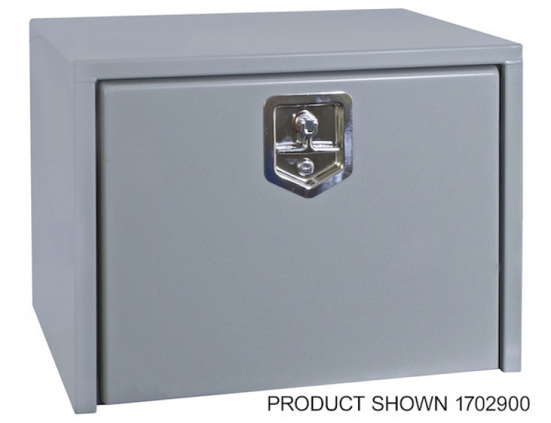 Image of 18x18x24 Inch Primed Steel Underbody Truck Box from Buyers Products. Part number: 1702900