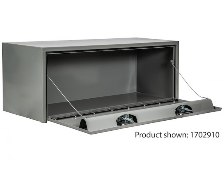 Image of 18x18x48 Inch Primed Steel Underbody Truck Box from Buyers Products. Part number: 1702910