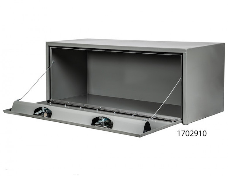 Image of 18x18x48 Inch Primed Steel Underbody Truck Box from Buyers Products. Part number: 1702910