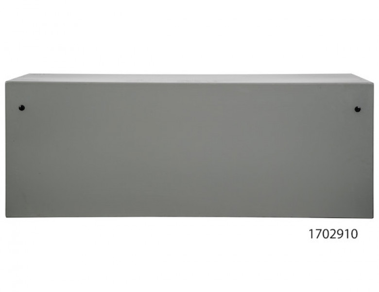 Image of 18x18x48 Inch Primed Steel Underbody Truck Box from Buyers Products. Part number: 1702910