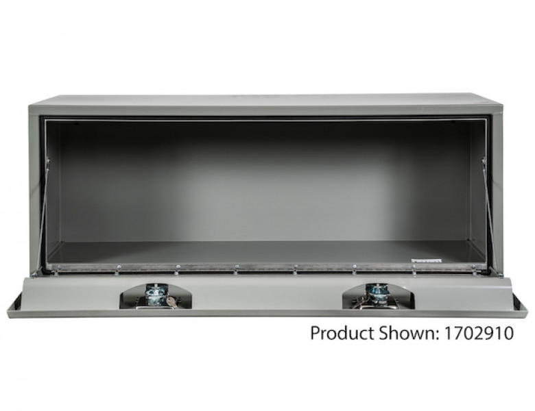 Image of 18x18x48 Inch Primed Steel Underbody Truck Box from Buyers Products. Part number: 1702910