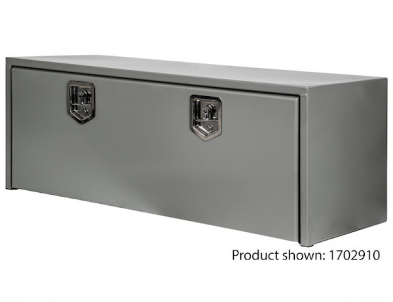 Image of 18x18x48 Inch Primed Steel Underbody Truck Box from Buyers Products. Part number: 1702910