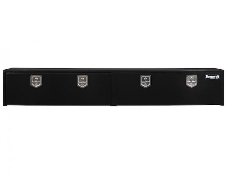 Image of 16x13x72 Inch Black Steel Topsider Truck Box from Buyers Products. Part number: 1702940