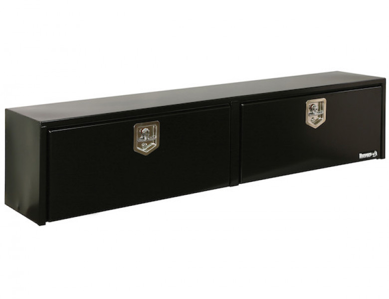 Image of 18x16x72 Inch Black Steel Topsider Truck Box from Buyers Products. Part number: 1702980