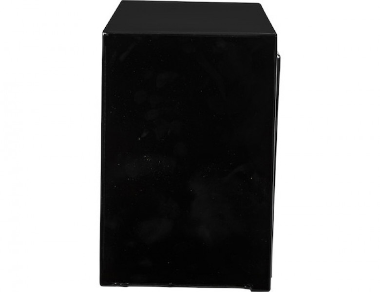 Image of 15x10x24 Inch Black Steel Underbody Truck Box with T-Handle from Buyers Products. Part number: 1703312