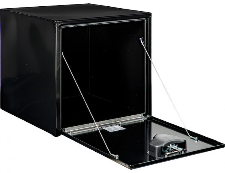 Image of 24x24x24 Inch Black Steel Underbody Truck Box from Buyers Products. Part number: 1704300