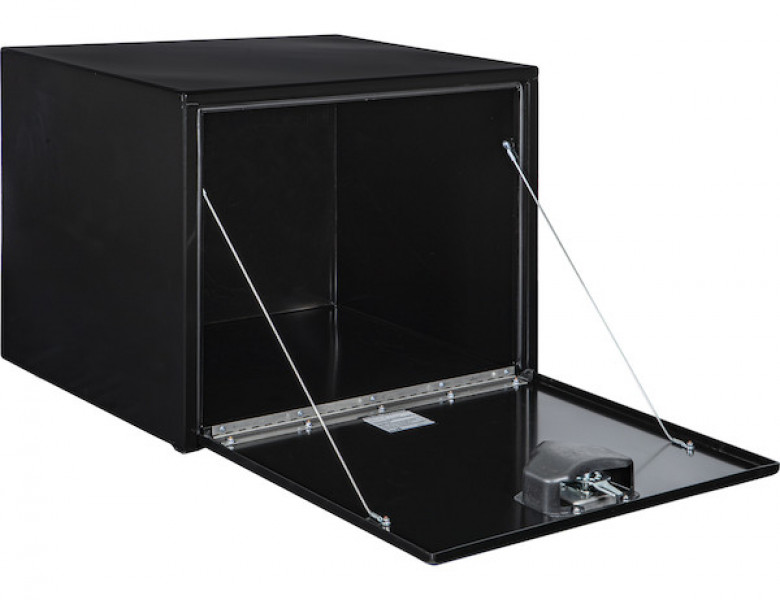 Image of 24x24x30 Inch Black Steel Underbody Truck Box from Buyers Products. Part number: 1704303